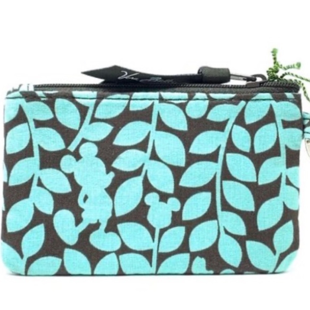 Vera Bradley “Perfect Pedals” Mickey Coin Case NWT - Picture 2 of 8
